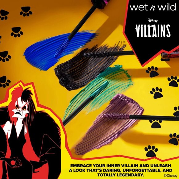 Wet N Wild Disney Villains 5 Makeups bundle Contour, Mascara, Highlighter NEW - Picture 9 of 11